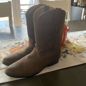 Masterson Leather  boots size 5.5 youth women’s 7.5-8